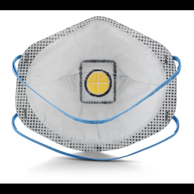 3M™ 8577 Respirator White Carbon Nuisance Level Organic Vapor Relief 10 Count/Pack 8 Packs/Case