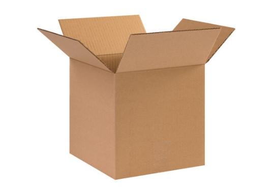 Regular Slotted Container (RSC) 10X10X10 IN Corrugated Cardboard 32ECT 25 Count/Bundle 25 Bundle/Pallet