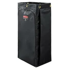 Replacement Bag 16.80X10.50X33 IN 34 GAL Black Vinyl High Capacity 4/Case