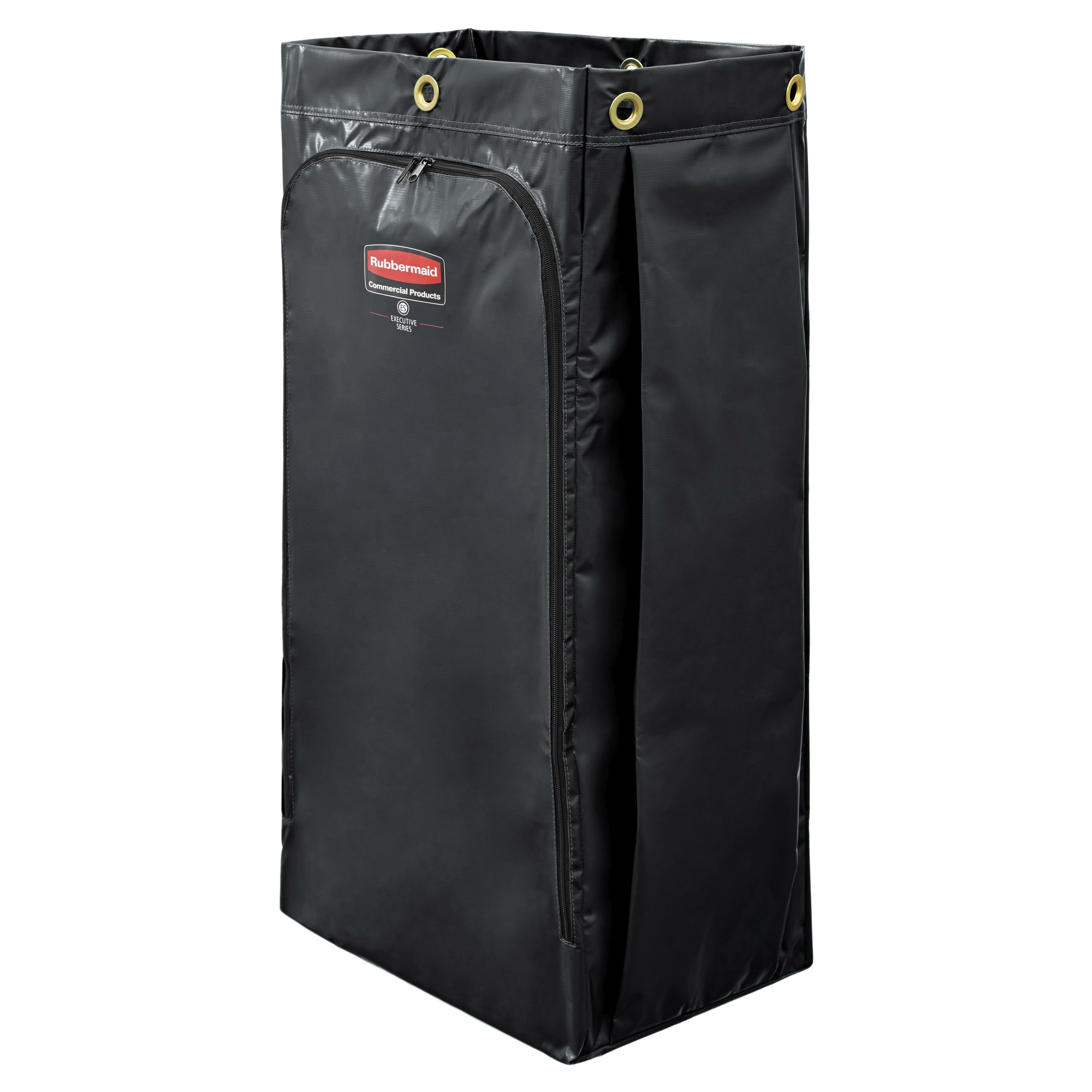 Replacement Bag 16.80X10.50X33 IN 34 GAL Black Vinyl High Capacity 4/Case