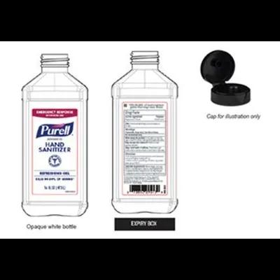 Purell® Hand Sanitizer 16 FLOZ Clean Scent Flip Cap 12/Case
