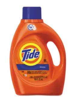Tide® Original Scent Laundry Detergent 92 FLOZ Liquid High-Efficiency 4/Case