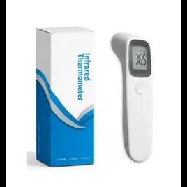 Thermometer White Plastic Infrared Forhead Noncontact 1/Each