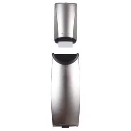 Safe-T-Gard® Paper Towel Dispenser & Waste Receptacle 33.438X8.50X4.50 IN Stainless Steel Silver Door 1/Each