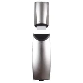 Safe-T-Gard® Paper Towel Dispenser & Waste Receptacle 33.438X8.50X4.50 IN Stainless Steel Silver Door 1/Each