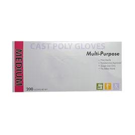 Gloves Medium (MED) Cast PE 2000/Case