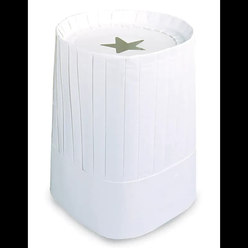 LE CLASSIC Chef Hat 12 IN White Paper 10/Case
