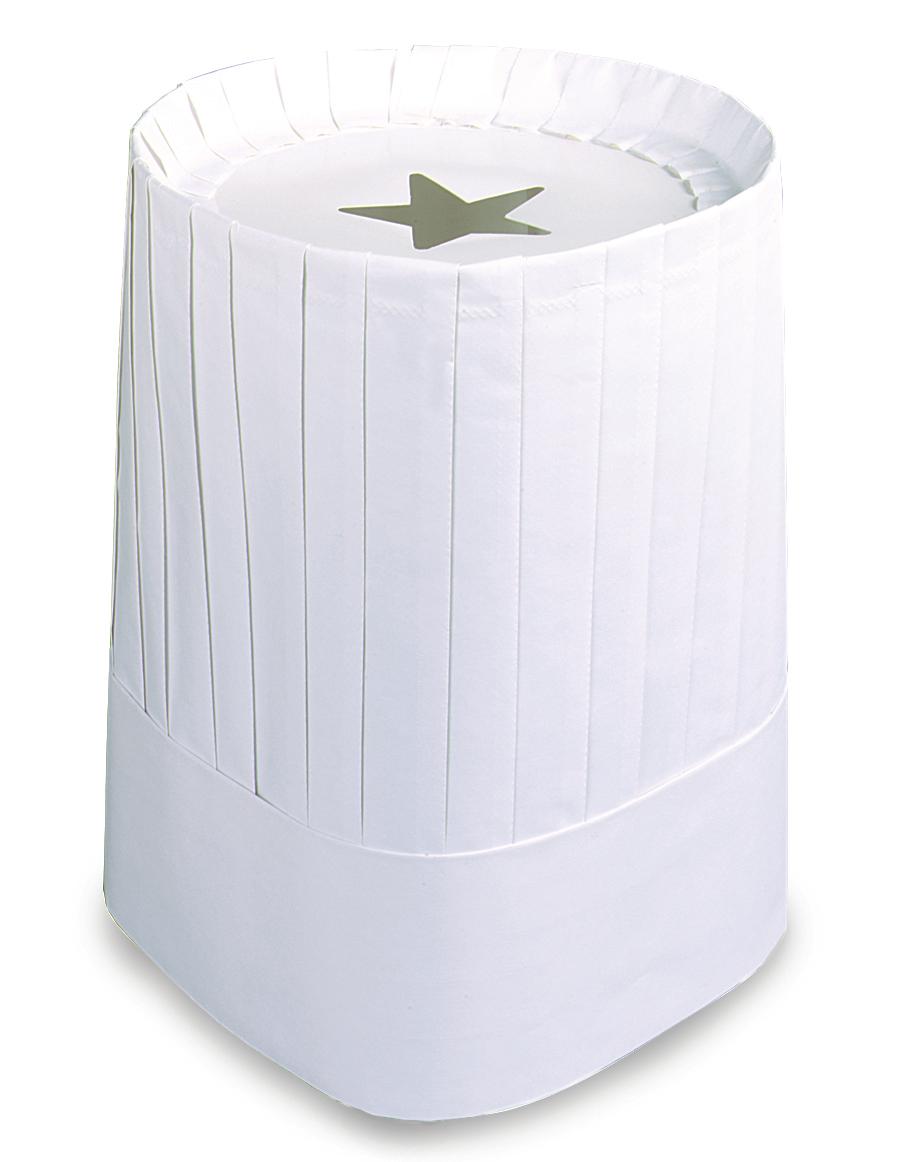 LE CLASSIC Chef Hat 12 IN White Paper 10/Case