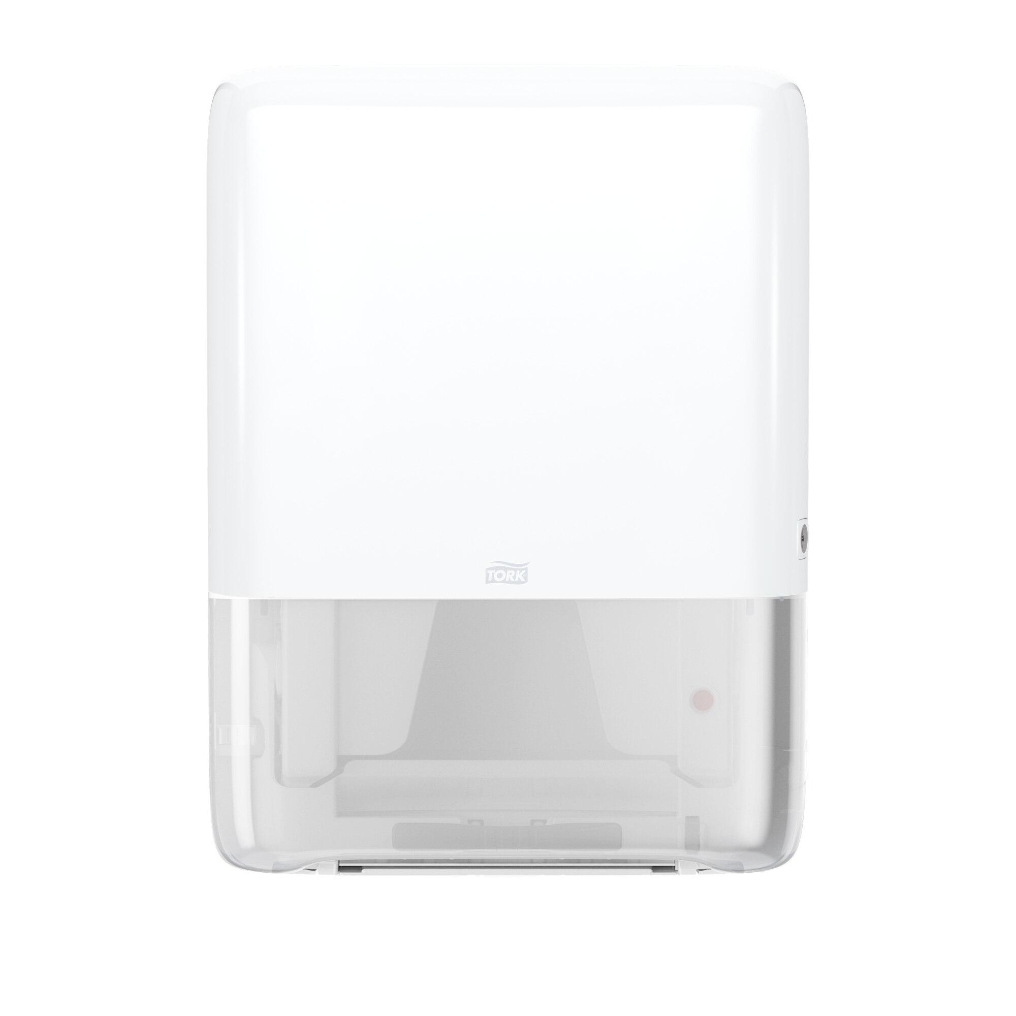 Tork PeakServe Mini Continuous™ H5 Paper Towel Dispenser 3.97X14.44X19.3 IN Plastic Wall Mount White 1/Each
