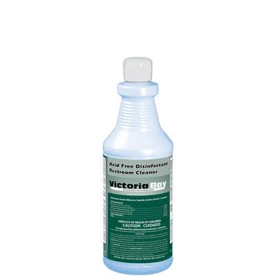 Victoria Bay Acid Free Disinfectant Restroom Cleaner 32 FLOZ 12/Case