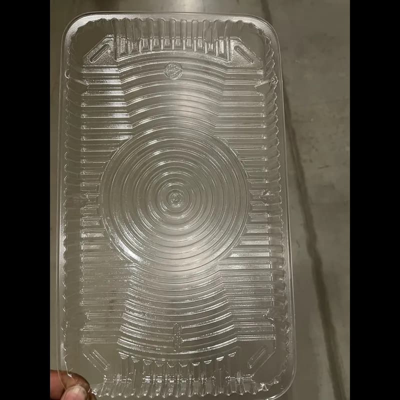 Meat Tray 7X11.93X75 IN OPS Clear Rectangle 500/Case