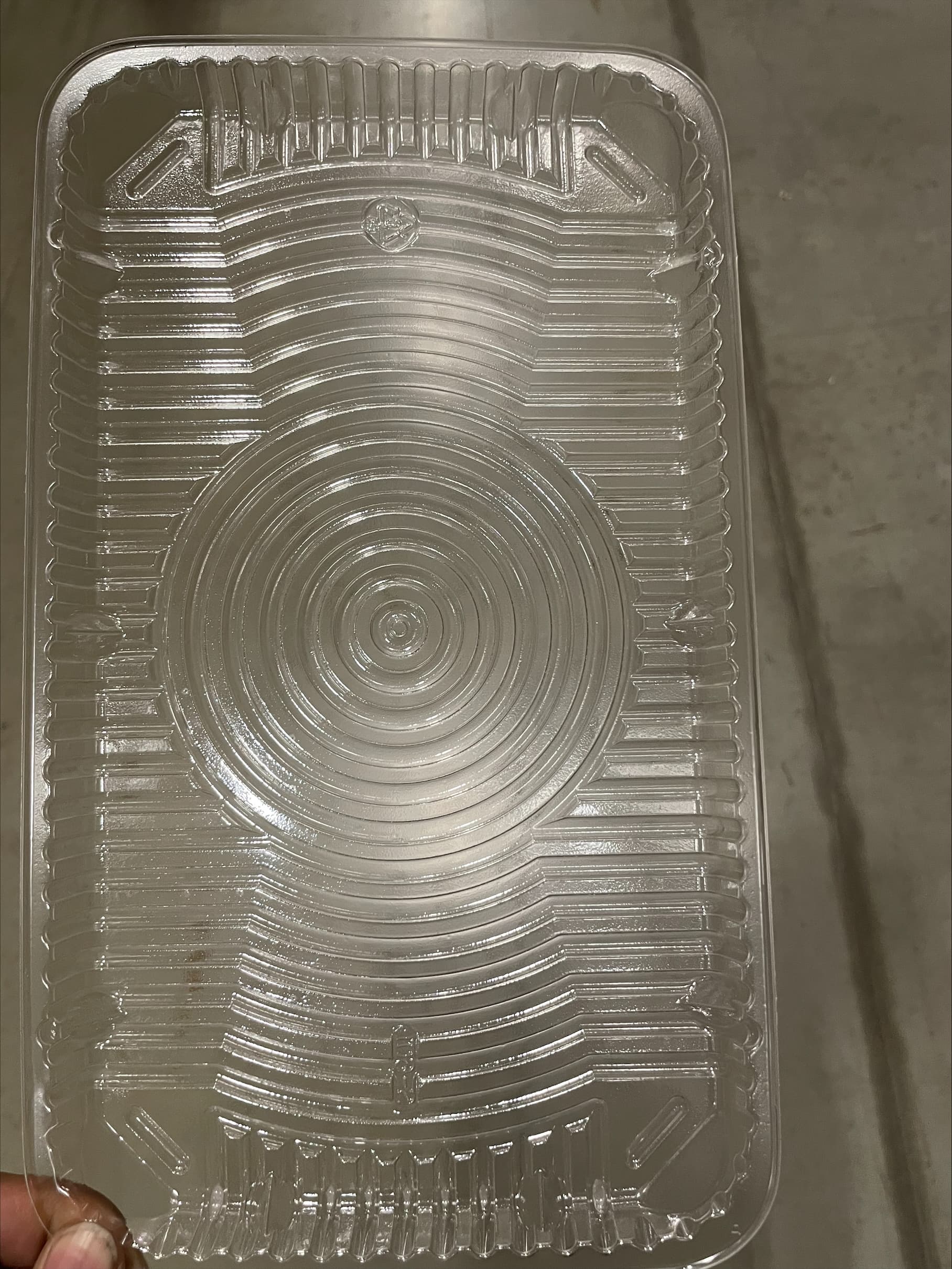 Meat Tray 7X11.93X75 IN OPS Clear Rectangle 500/Case