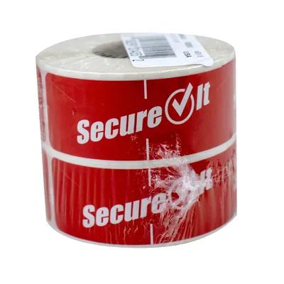 SecureIt Label 1X3 IN Red Rectangle Tamper Evident 500/Pack
