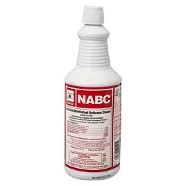 NABC® Floral Restroom Cleaner One-Step Disinfectant 1 QT Multi Surface Daily Neutral RTU 12/Case