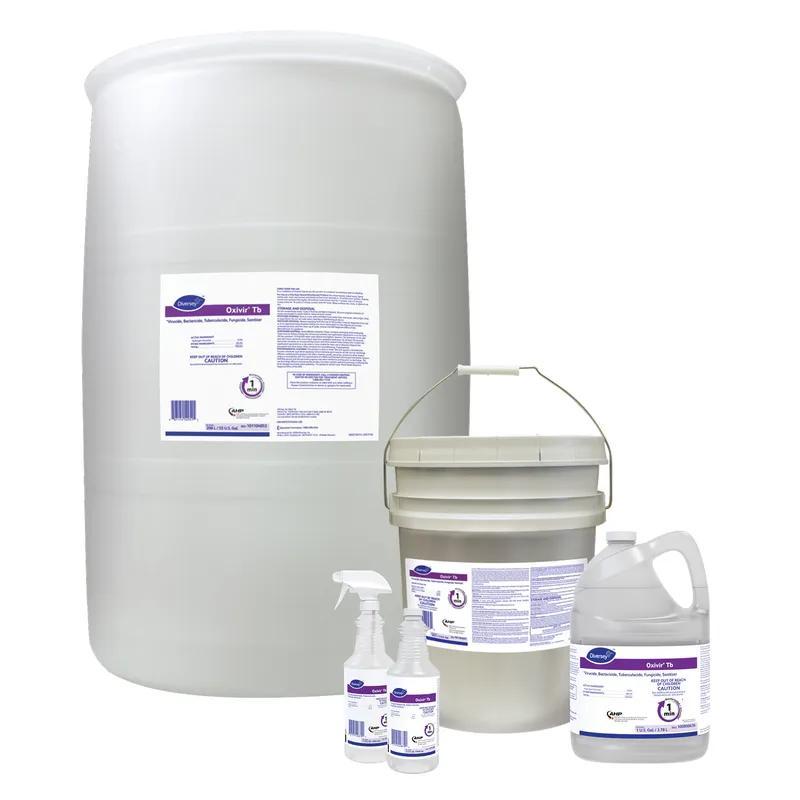Oxivir® Tb One-Step Disinfectant 5 GAL Multi Surface Liquid RTU Accelerated Hydrogen Peroxide (AHP®) 1/Pail