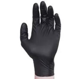 Gloves XL Black 3g Nitrile Rubber Disposable Powder-Free 200 Count/Pack 5 Packs/Case 1000 Count/Case
