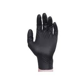 Gloves XL Black 3g Nitrile Rubber Disposable Powder-Free 200 Count/Pack 5 Packs/Case 1000 Count/Case