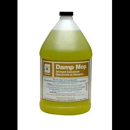 Lemon Damp Mop Floor Cleaner 1 GAL Daily Neutral Concentrate No Rinse 4/Case
