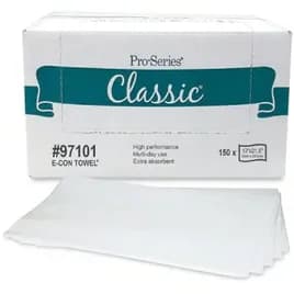 Pro-Series® Food Service Cleaning Wipe 13X21.5 IN White Dispenser Box 150/Case