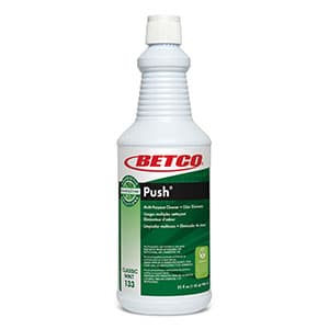 Push® Mint Drain Maintainer Cleaner 1 QT Multi Surface Neutral RTU Liquid Enzymatic Non-Flammable 300 CFU/GAL 12/Case