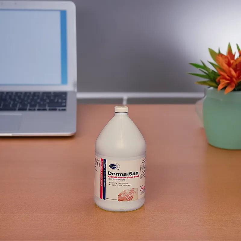 Solutions Plus® Hand Soap Liquid 1 GAL Pleasant Clean Gold Antimicrobial 4/Case