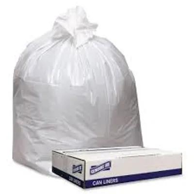 Can Liner 30X36 IN White LDPE 200/Case
