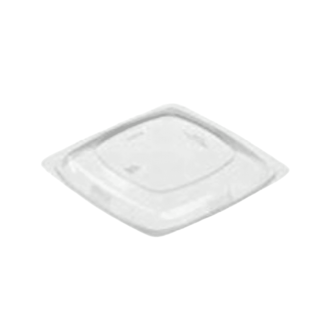 WNA Lid Dome Small (SM) Clear Square For Bowl 500/Case