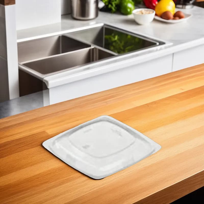 WNA Lid Dome Small (SM) Clear Square For Bowl 500/Case