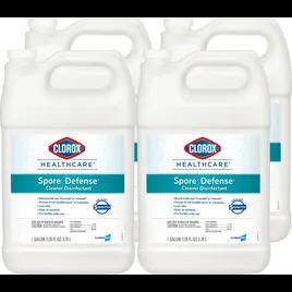 Clorox Healthcare® Spore Defense Disinfectant 1 GAL Sporicidal Antibacterial Multi-Surface 4/Case