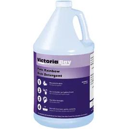Victoria Bay Pink Rainbow Dish Detergent 1 GAL 4/Case
