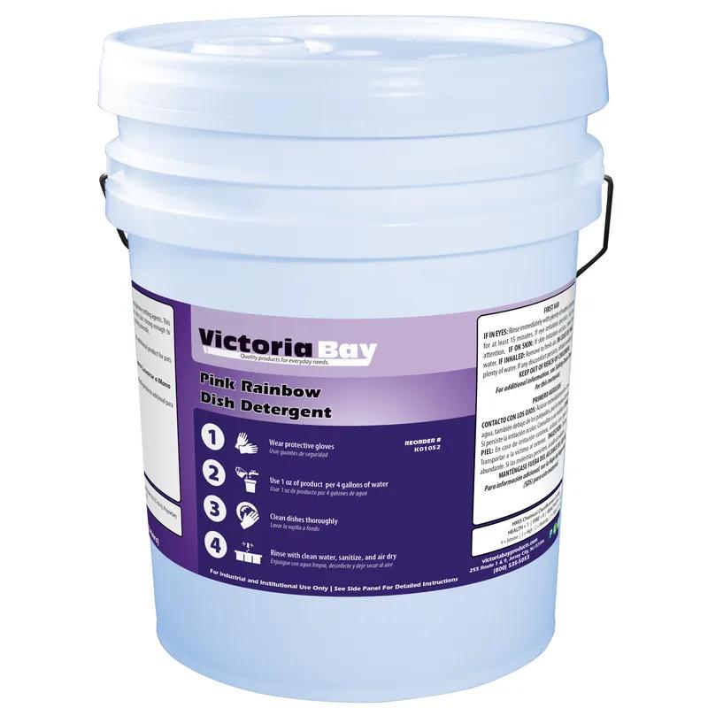 Victoria Bay Pink Rainbow Dish Detergent 5 GAL 1/Pail