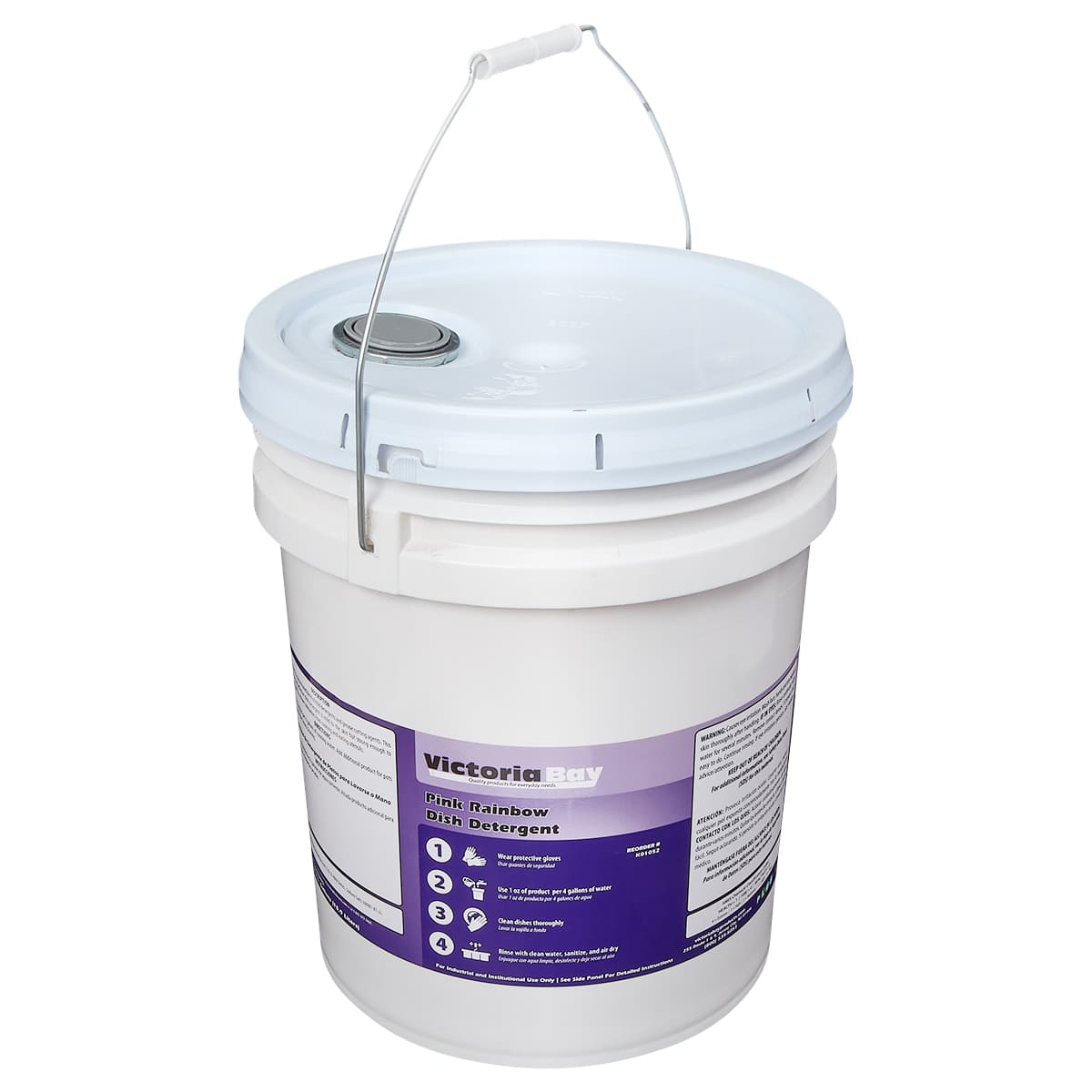 Victoria Bay Pink Rainbow Dish Detergent 5 GAL 1/Pail