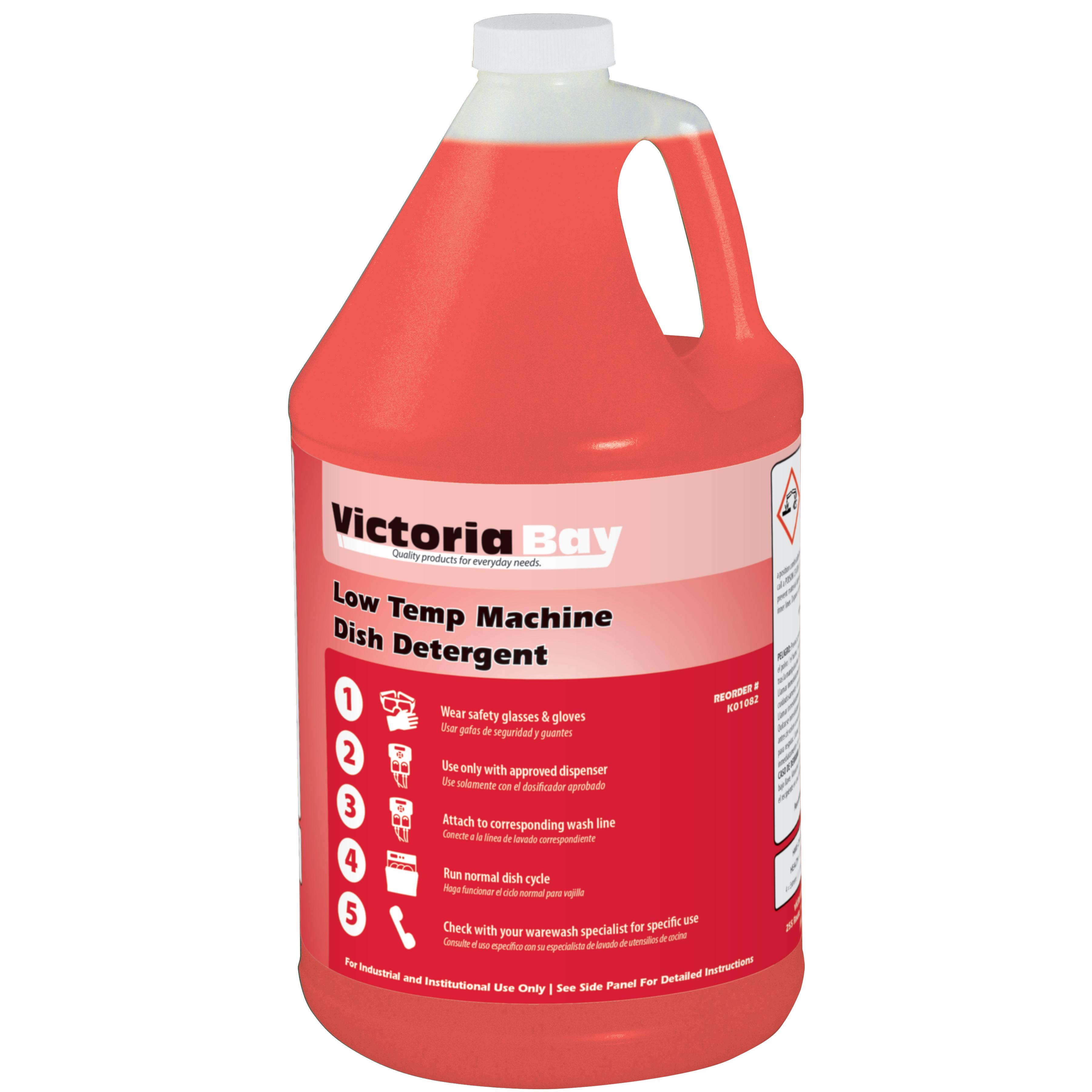 Victoria Bay Low Temp Machine Dish Detergent 1 GAL 4/Case