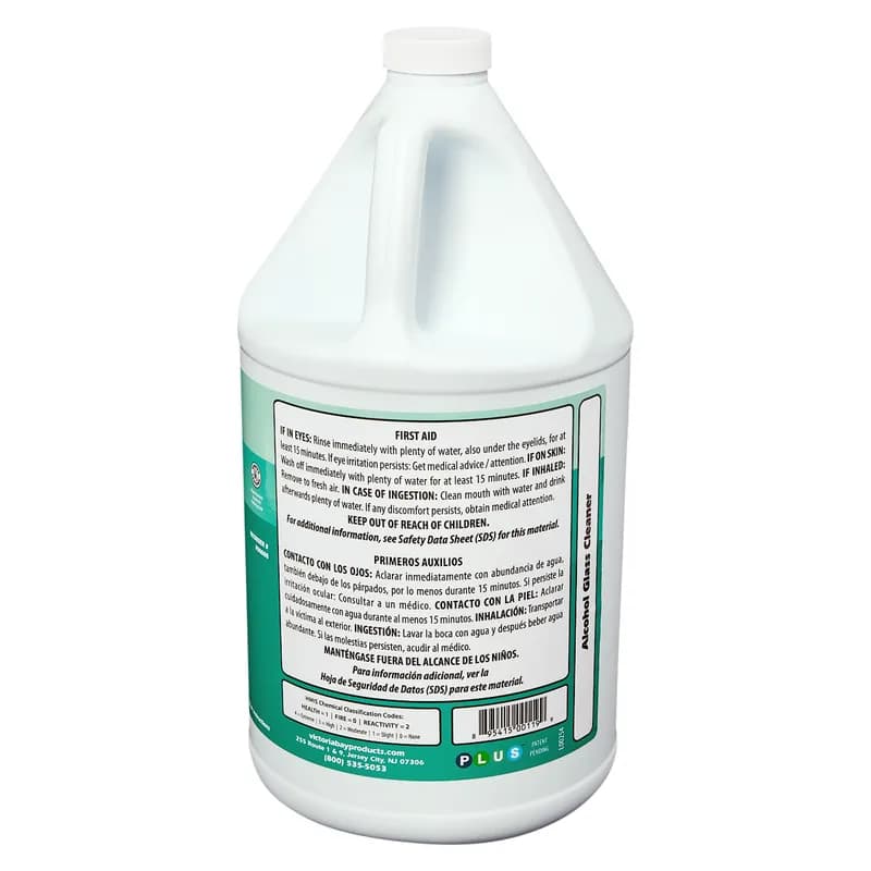 Victoria Bay Alcohol Glass Cleaner 1 GAL 4/Case