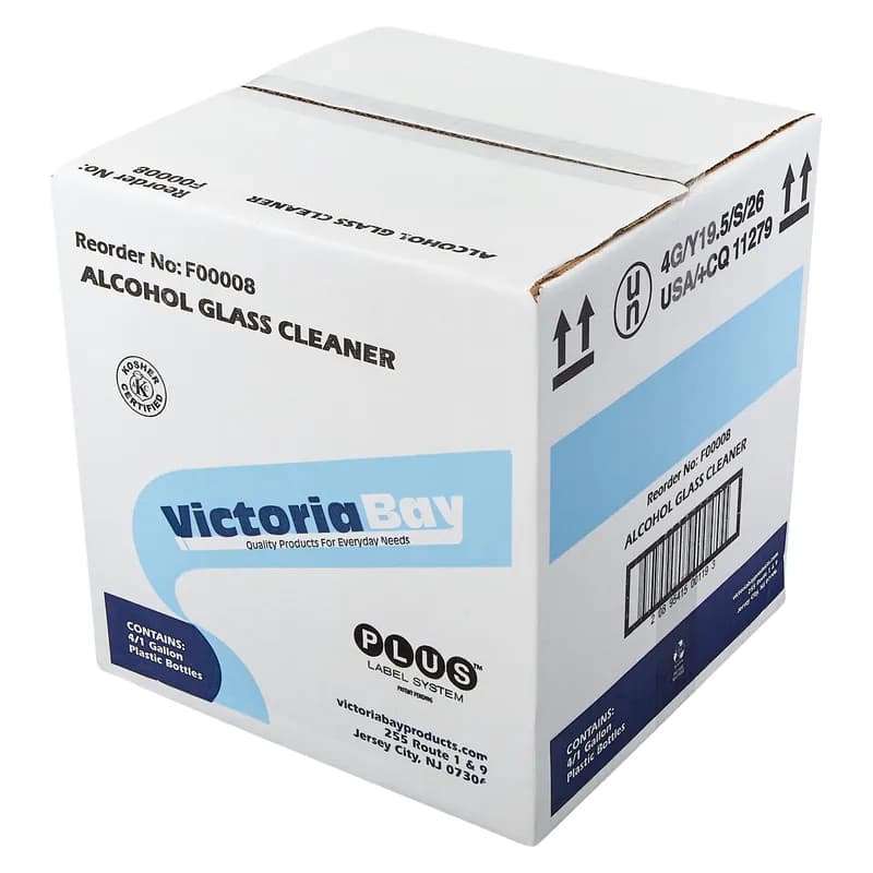 Victoria Bay Alcohol Glass Cleaner 1 GAL 4/Case