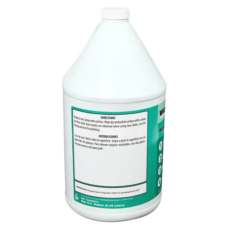 Victoria Bay Alcohol Glass Cleaner 1 GAL 4/Case