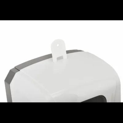 Hand Sanitizer & Soap Dispenser Liquid Gel 1200 mL White ABS Touchless Surface Mount With Drip Tray 1/Each