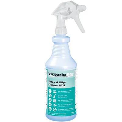 Victoria Bay Spray & Wipe Cleaner - RTU 32 FLOZ 12/Case