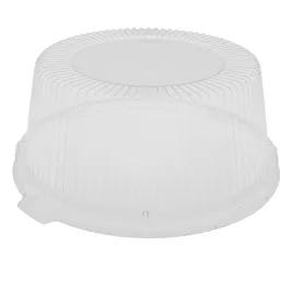 Lid Dome 6X2.1 IN 1 Compartment OPS Clear Round For Container 504/Case