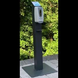 Dispenser Floor Stand Gray Weighted 1/Case