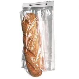 Bread Bag 9X4X13+1.5 IN PP 0.8MIL Clear With Open Ended Closure Wicket Bottom Gusset Co-Extruded 1000/Case