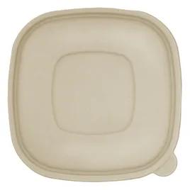 Lid Pulp Fiber Square For 24-48 OZ Bowl 400/Case