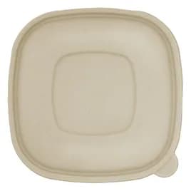 Lid Pulp Fiber Square For 24-48 OZ Bowl 400/Case