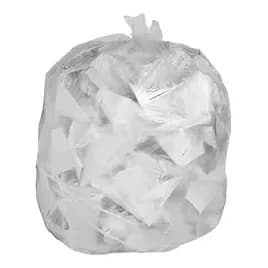 Victoria Bay Can Liner 50X56 IN Natural Plastic 12MIC 250/Case