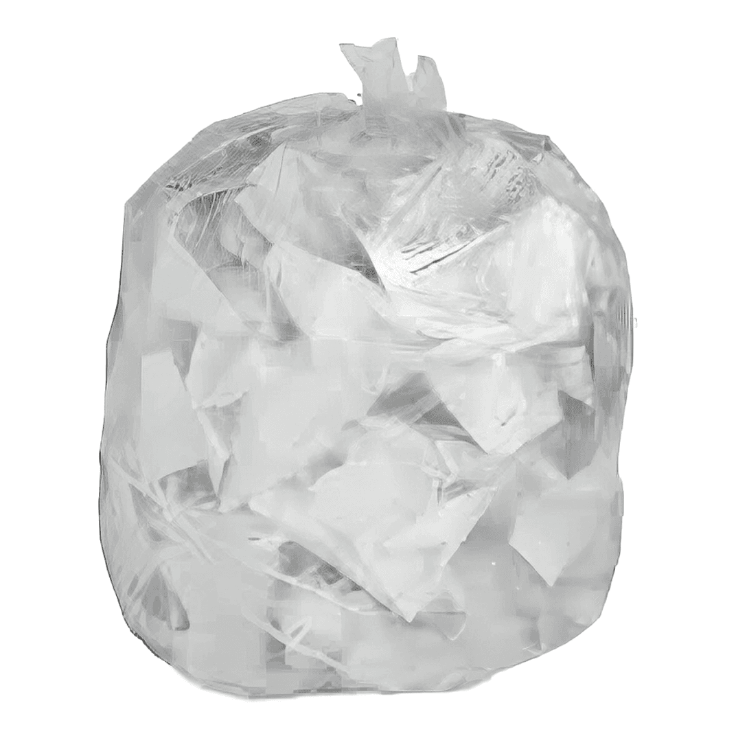 Can Liner 50X56 IN Natural Plastic 12MIC 250/Case