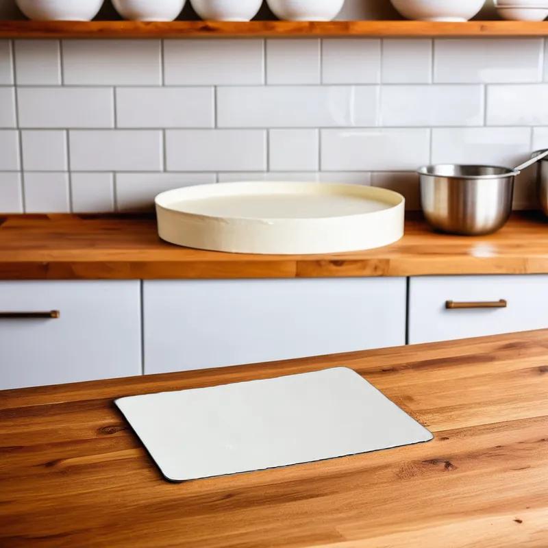 Cake Board 1/8 Size 9.75X7.75 IN Corrugated Paperboard White 200/Case