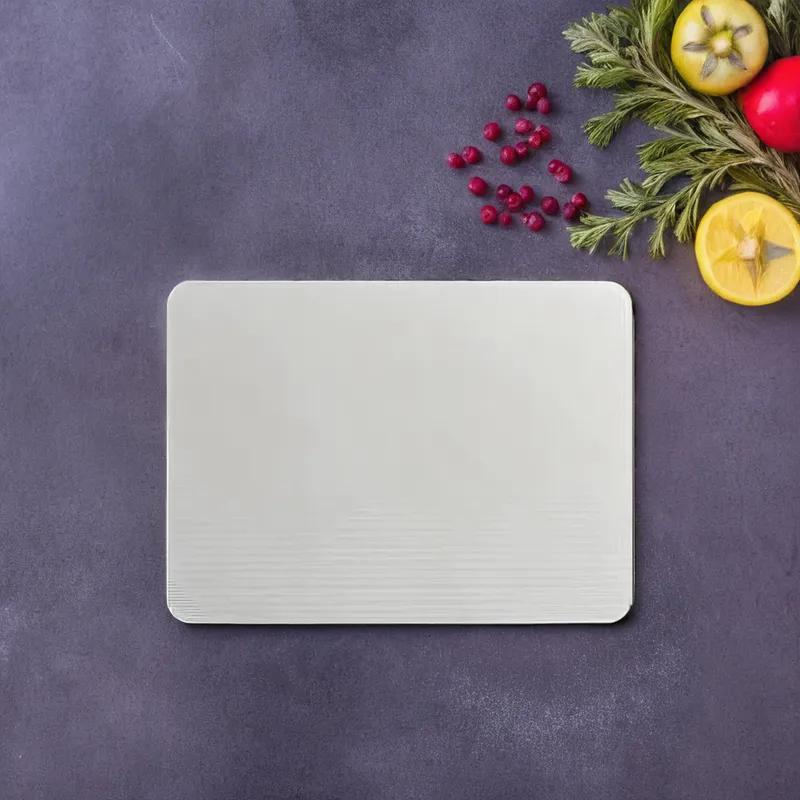 Cake Board 1/2 Size 18.75X13.75 IN Corrugated Paperboard White Rectangle 25/Case