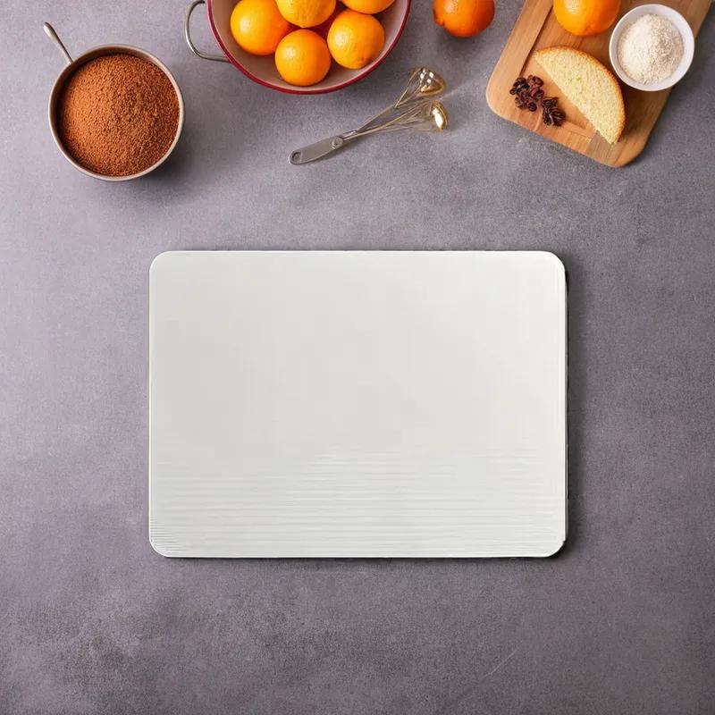 Cake Board 1/2 Size 18.75X13.75 IN Corrugated Paperboard White Rectangle 25/Case