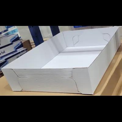 Bakery Box Bottom 25.63X17.63X5 IN Corrugated Paperboard White 50/Case