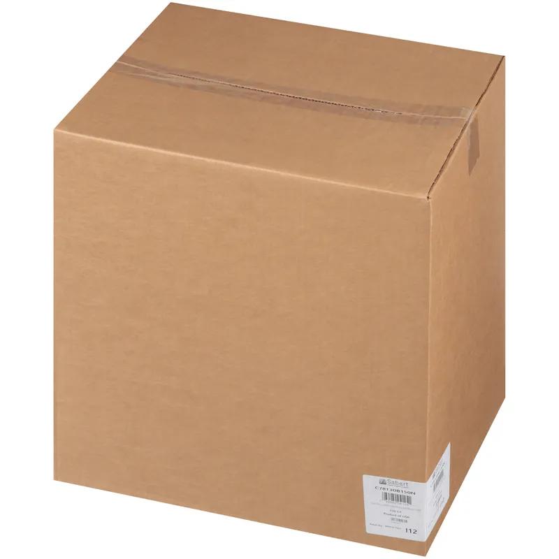 Take-Out Container Base & Lid Combo With Dome Lid Medium (MED) 30 OZ PP Black Clear Rectangle 150/Case